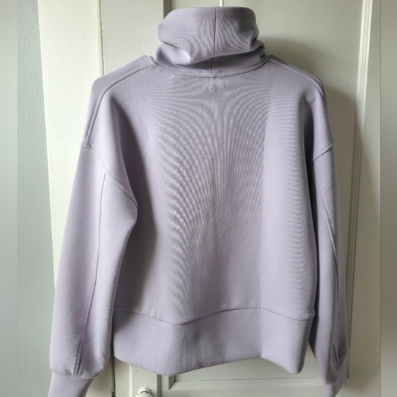 (SOLD)New CALIA Soft Scuba Funnel Neck Sweatshirt - Picture 7 of 10